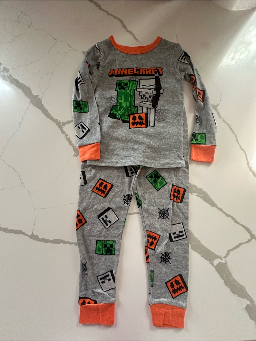 Minecraft Halloween Pajama Set